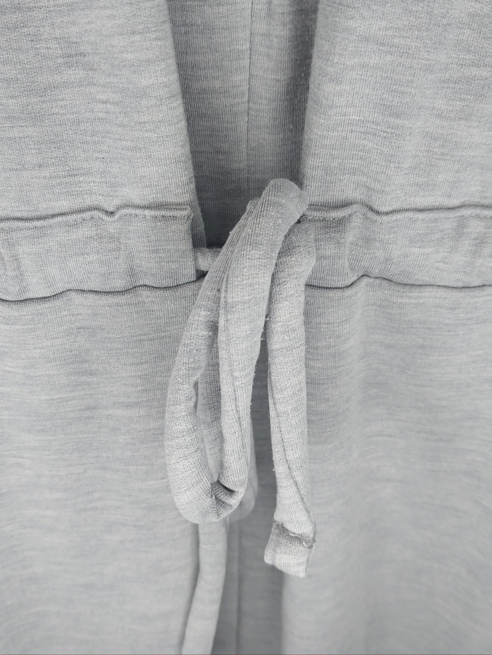 FLX Travel Sleeveless Stretchy Drawstring Jumpsuit - Gray - Picture 6 of 14